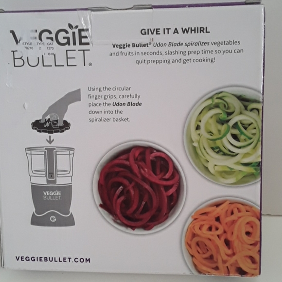 Veggie Bullet Udon Blade - Picture 2 of 5